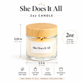 2oz Handmade Candle