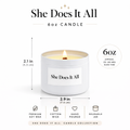 6oz Handmade Candle